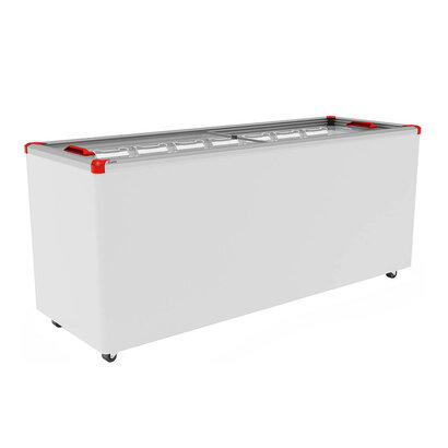 Морозильник горизонтальный Gellar FG 700 C красный