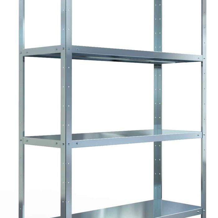 Стеллаж производственный СТП-С-10/4 (1000х400х1800)